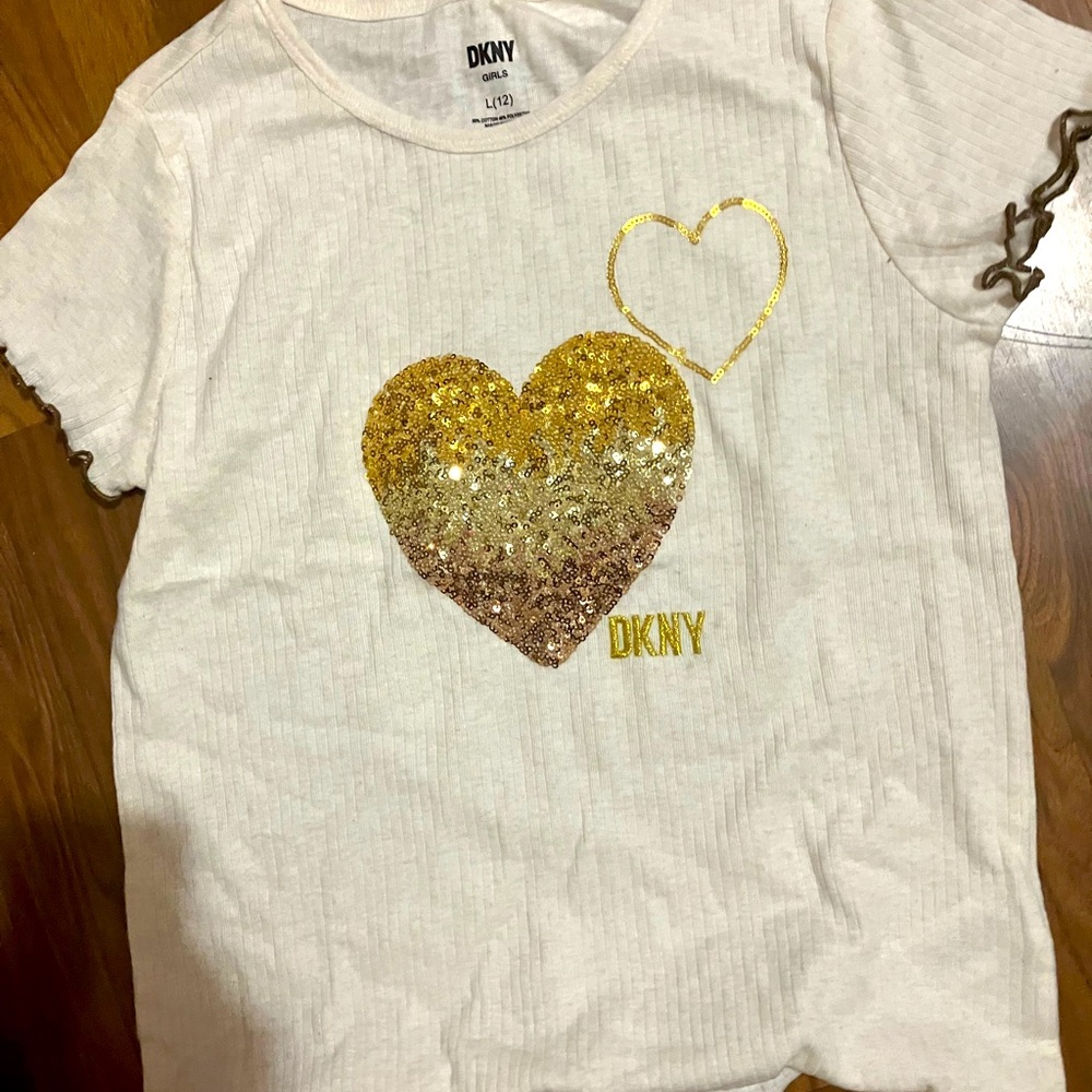 Girls DKNY t-shirt
